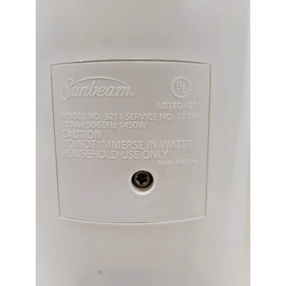 Vintage Sunbeam Hot Shot Hot Water Dispenser 3211 White Sealed Unit No Box